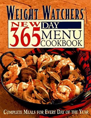 Book cover of Weight Watchers New 365 Day Menu Cookbook: Complete Meals for Every Day of the Year by WeightWatchers