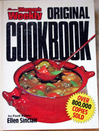 Book cover of The Australian Women's Weekly Original Cookbook by Ellen Sinclair
