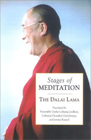 Book cover of Stages Of Meditation: Commentary by Dalai Lama XIV