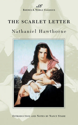 Book cover of The Scarlet Letter by Nathaniel Hawthorne