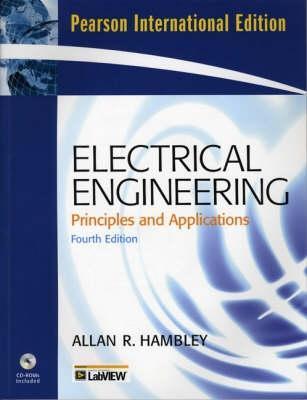 Book cover of Electrical Engineering: Principles And Applications by Allan R. Hambley