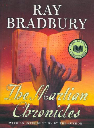 Book cover of The Martian Chronicles by Ray Bradbury