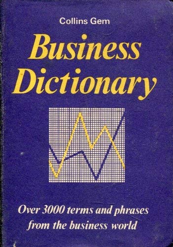 Book cover of Collins Gem Business Dictionary by B McKenna