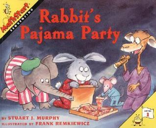 Book cover of Rabbit's Pajama Party by Stuart J. Murphy, Frank Remkiewicz (Illus.)