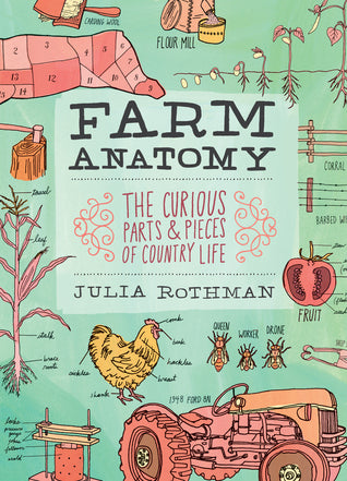 Book cover of Farm Anatomy: Curious Parts And Pieces Of Country Life by Julia Rothman
