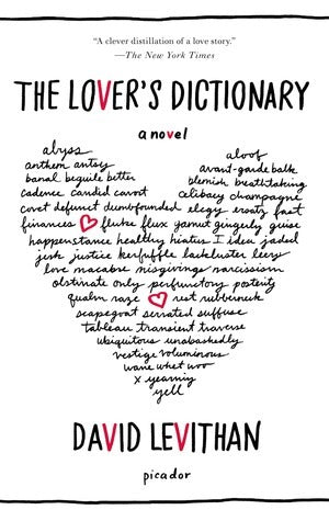 Book cover of The Lover's Dictionary by David Levithan