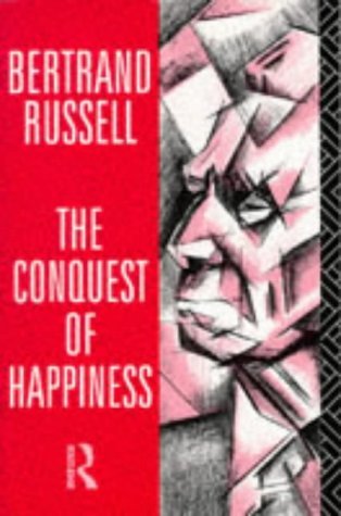 Book cover of The Conquest of Happiness by Bertrand Russell