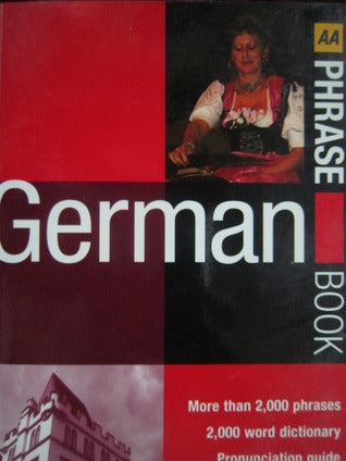 Book cover of German: A A Phrase Book by AA Publishing