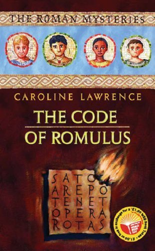 Book cover of The Code of Romulus by caroline-lawrence