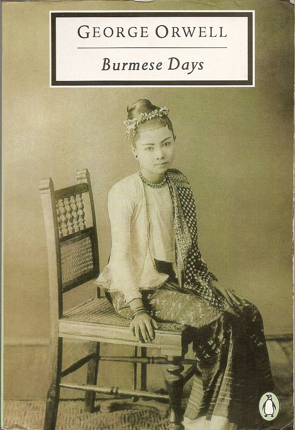 Book cover of Burmese Days by George Orwell