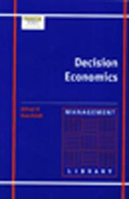 Book cover of Decision Economics by Alfred R. Oxenfeldt