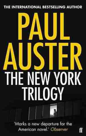 Book cover of The New York Trilogy by Paul Auster
