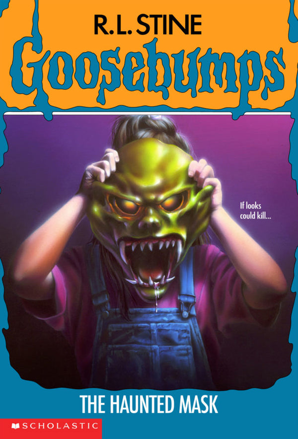 Book cover of The Haunted Mask by R.L. Stine