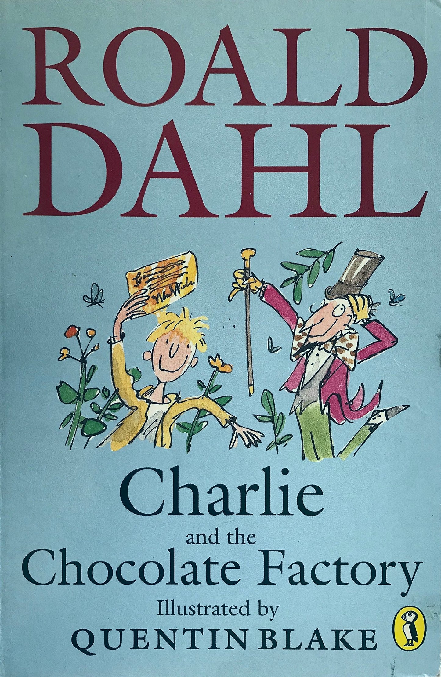 Book cover of Charlie And The Chocolate Factory by Roald Dahl