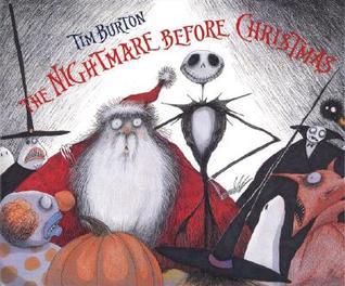 Book cover of The Nightmare Before Christmas by Tim Burton