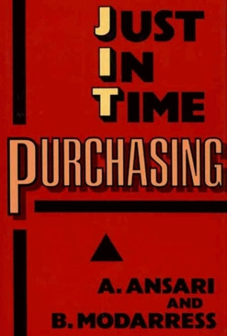 Book cover of Just-In-Time Purchasing by A. Ansari