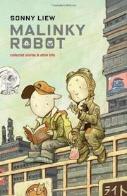 Book cover of Malinky Robot: Collected Stories And Other Bits by Sonny Liew