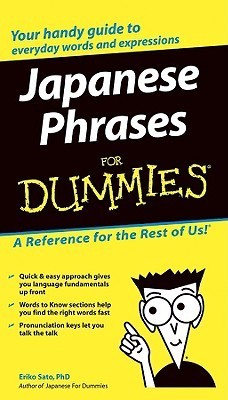 Book cover of Japanese Phrases For Dummies by Eriko Sato (Ed.)