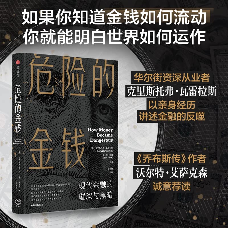 Book cover of 危险的金钱 现代金融的璀璨与黑暗 by 丹·斯通