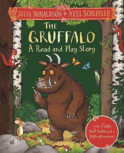 Book cover of The Gruffalo: A Read And Play Story by Julia Donaldson, Axel Scheffler