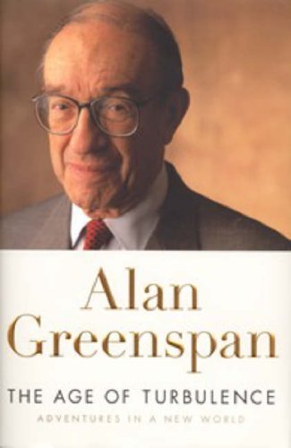 Book cover of The Age of Turbulence by Alan Greenspan