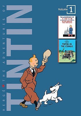 Book cover of The Adventures Of Tintin, Volume 1: Tintin In The Land Of The Soviets / Tintin In The Congo by Hergé, Leslie Lonsdale-Cooper