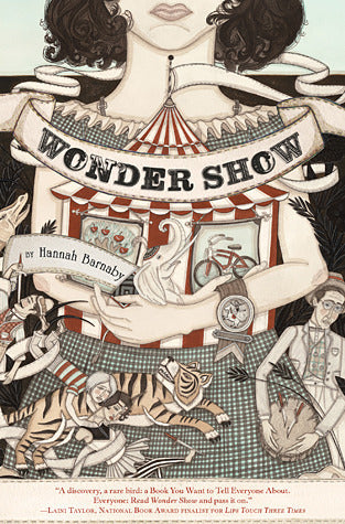 Book cover of Wonder Show by Hannah Barnaby