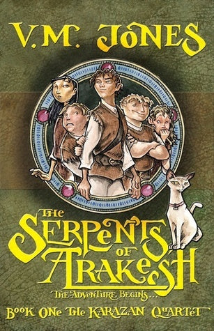 Book cover of The Serpents Of Arakesh by V.M. Jones