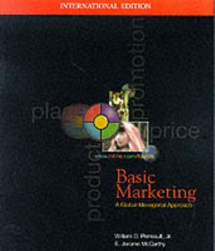 Book cover of Basic Marketing: A Global Managerial Approach by E. Jerome McCarthy