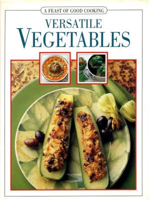 Book cover of Versatile Vegetables by Unknown
