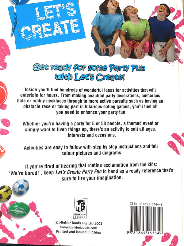 Book cover of Let's Create: Party Fun by Liz Connolly