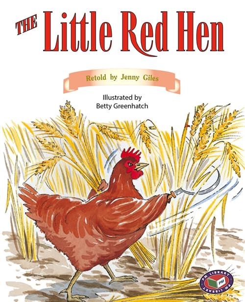 Book cover of The Little Red Hen by Jenny Giles