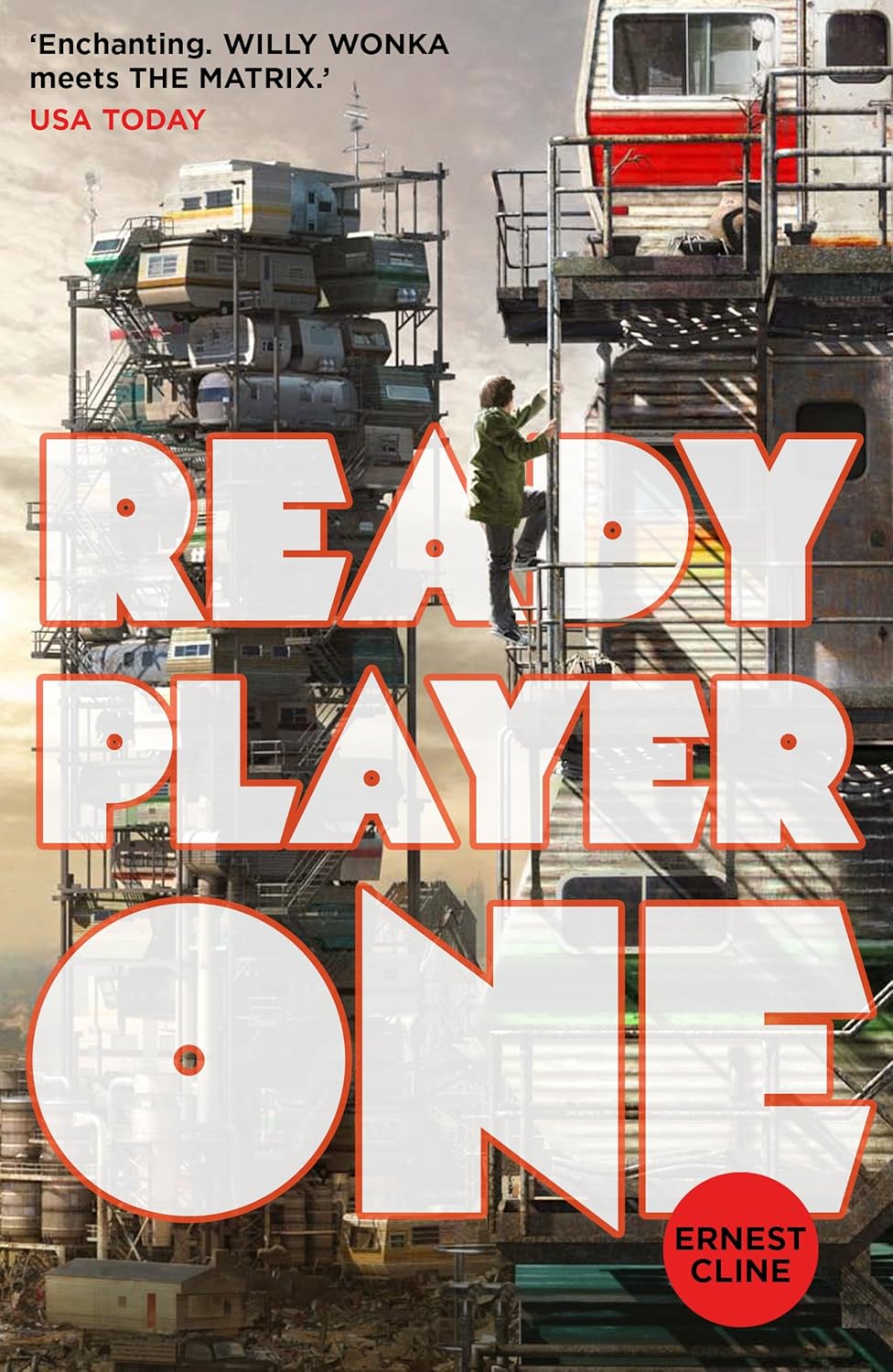 Book cover of Ready Player One by Ernest Cline
