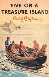 Book cover of Five On A Treasure Island by Enid Blyton
