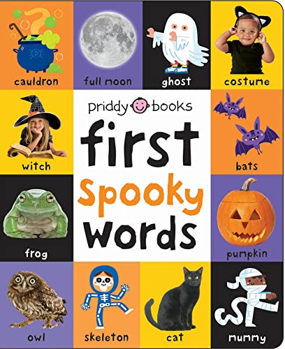 Book cover of First Spooky Words by Priddy Books