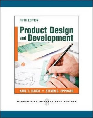 Book cover of Product Design And Development by Karl T. Ulrich