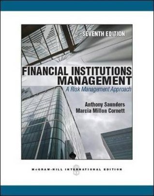 Book cover of Financial Institutions Management: A Risk Management Approach by Anthony Saunders