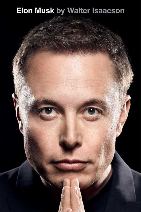 Book cover of Elon Musk by Walter Isaacson