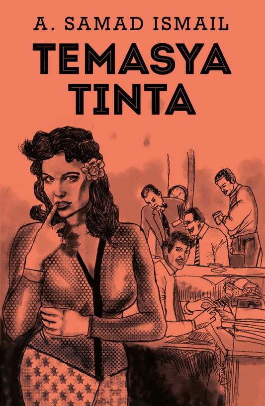 Book cover of Temasya Tinta by A. Samad Ismail