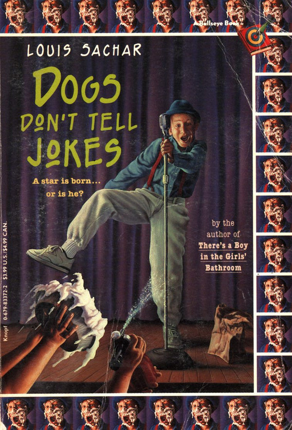 Book cover of Dogs Don't Tell Jokes by Louis Sachar