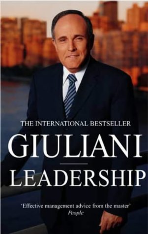 Book cover of Leadership by Rudolph W. Giuliani