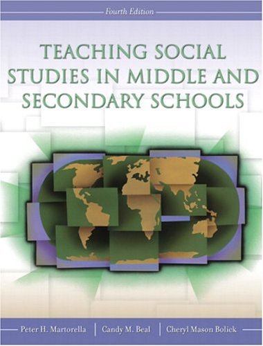 Book cover of Teaching Social Studies In Middle And Secondary Schools by Peter H. Martorella