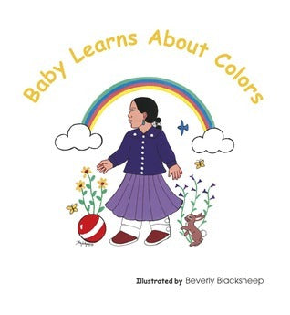 Book cover of Baby Learns About Colors by Jessie Eve Ruffenach