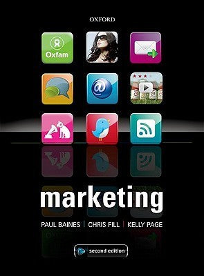 Book cover of Marketing by Paul Baines, Chris Fill, Kelly Page