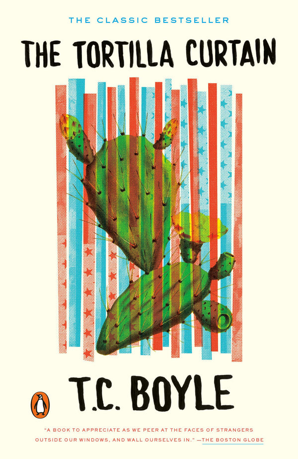 Book cover of The Tortilla Curtain by T. Coraghessan Boyle
