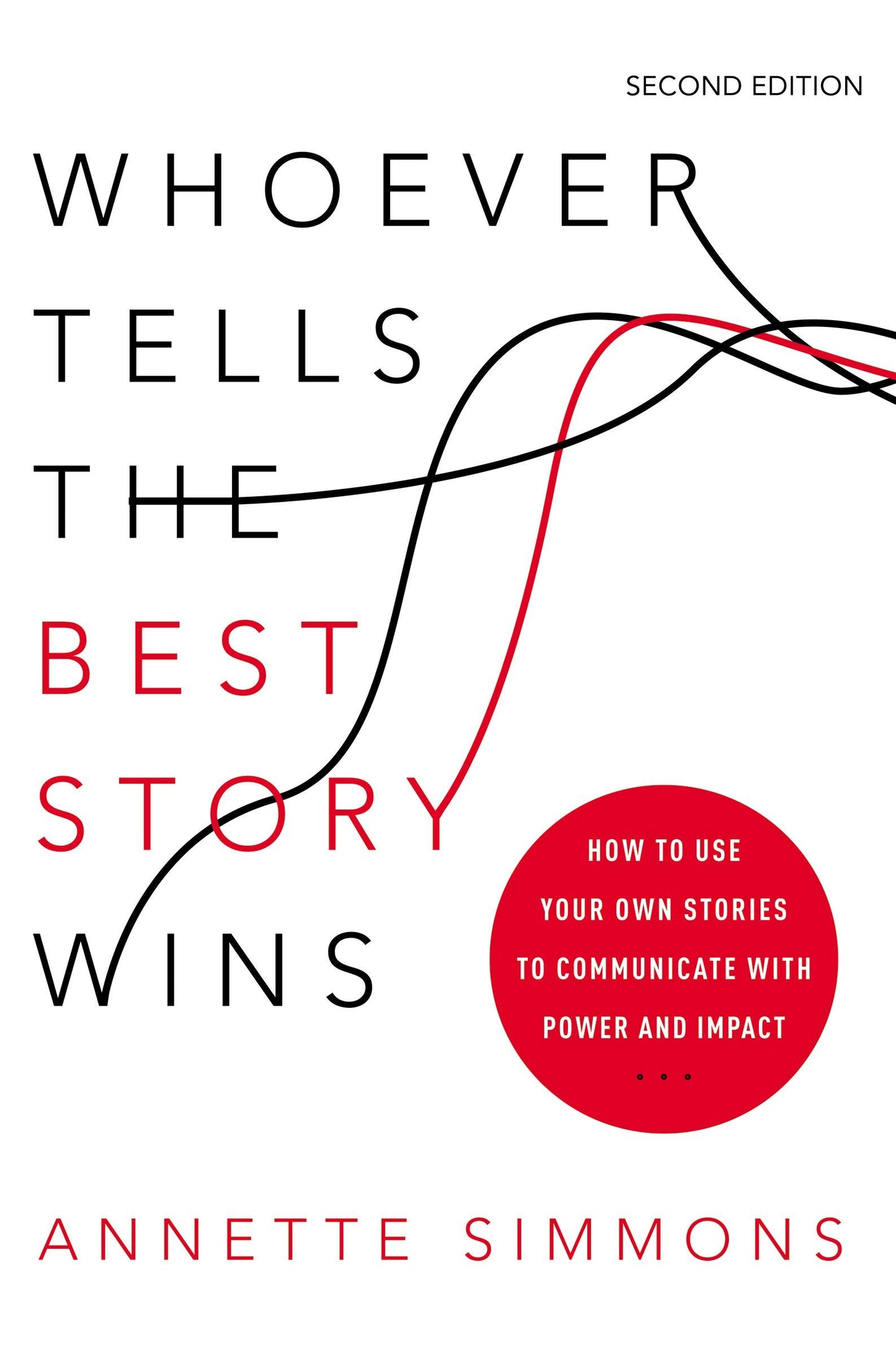 Book cover of Whoever Tells The Best Story Wins: How To Use Your Own Stories To Communicate With Power And Impact by Annette Simmons
