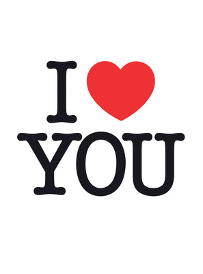 Book cover of I Love You by Summersdale Publishers