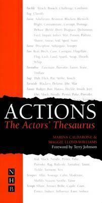 Book cover of Actions: The Actors' Thesaurus by Marina Caldarone