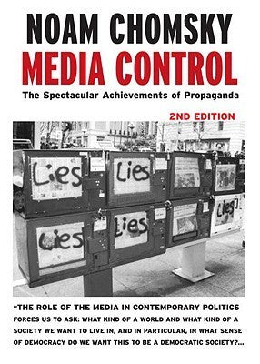 Book cover of Media Control: The Spectacular Achievements of Propaganda by Noam Chomsky