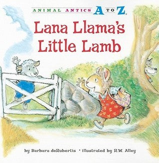 Book cover of Lana Llama's Little Lamb by Barbara deRubertis